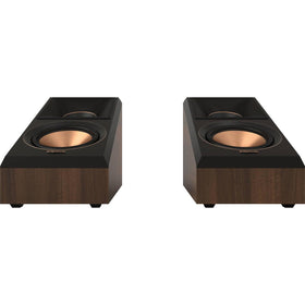 Klipsch RP-500SA II tractrix horn detail enhances crisp dialogue.