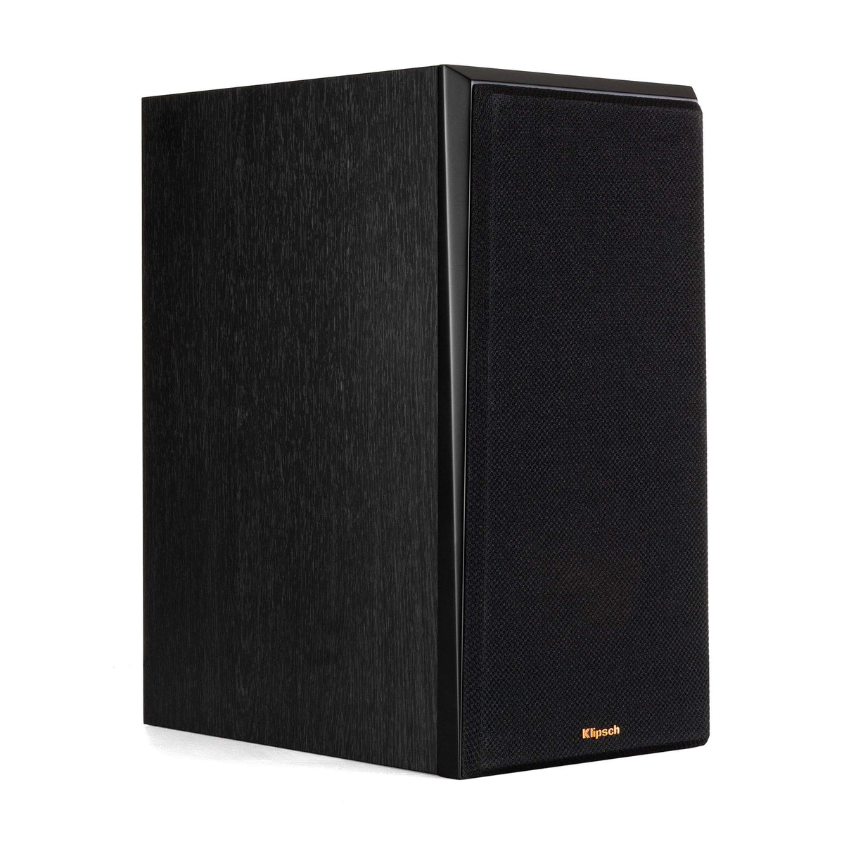Klipsch RP-600M grille attachment in Ebony, removable for a clean, modern look.