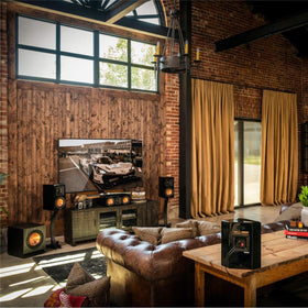 Klipsch RP-600M 6.5-inch spun copper cerametallic woofer delivers punchy, controlled bass