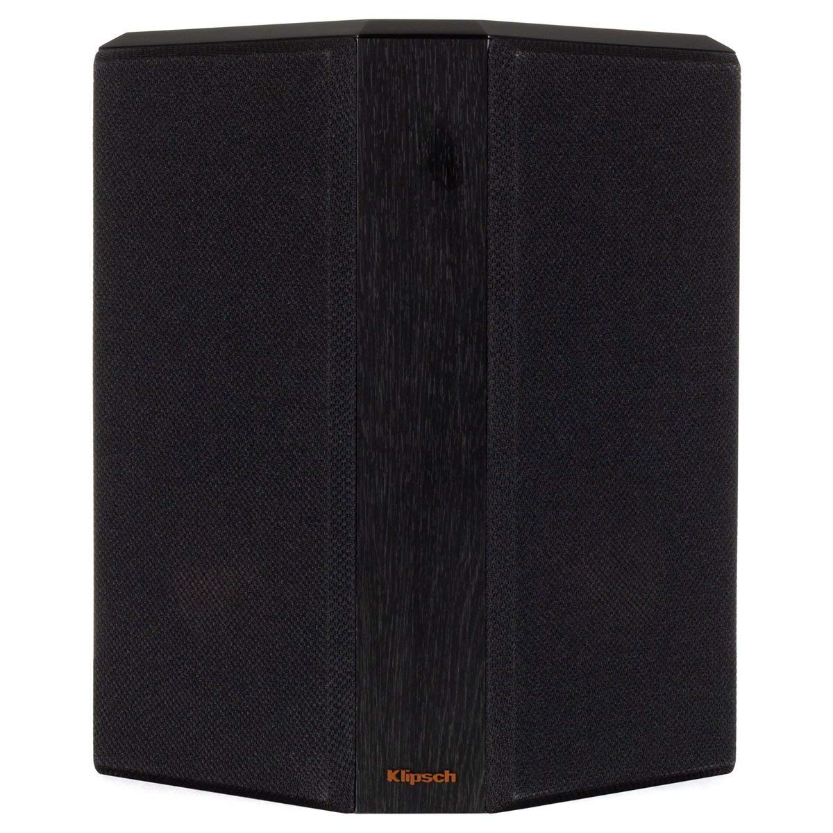 Klipsch RP-502S cerametallic woofer blend copper and ceramic for dynamic, accurate playback.