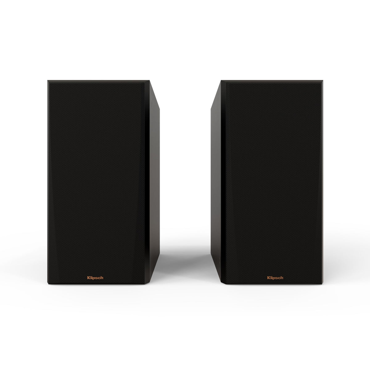 Klipsch RP-600M II copper-spun woofer close-up delivering detailed, dynamic low-end.