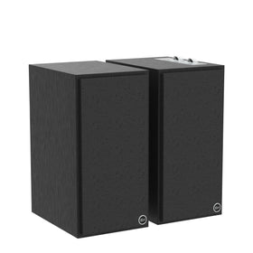 Klipsch The Sevens Heritage powered speakers with sub-connection example for expanded, impactful listening.
