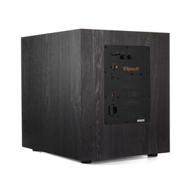 Klipsch SPL-120 ebony finish close-up with scratch resistance