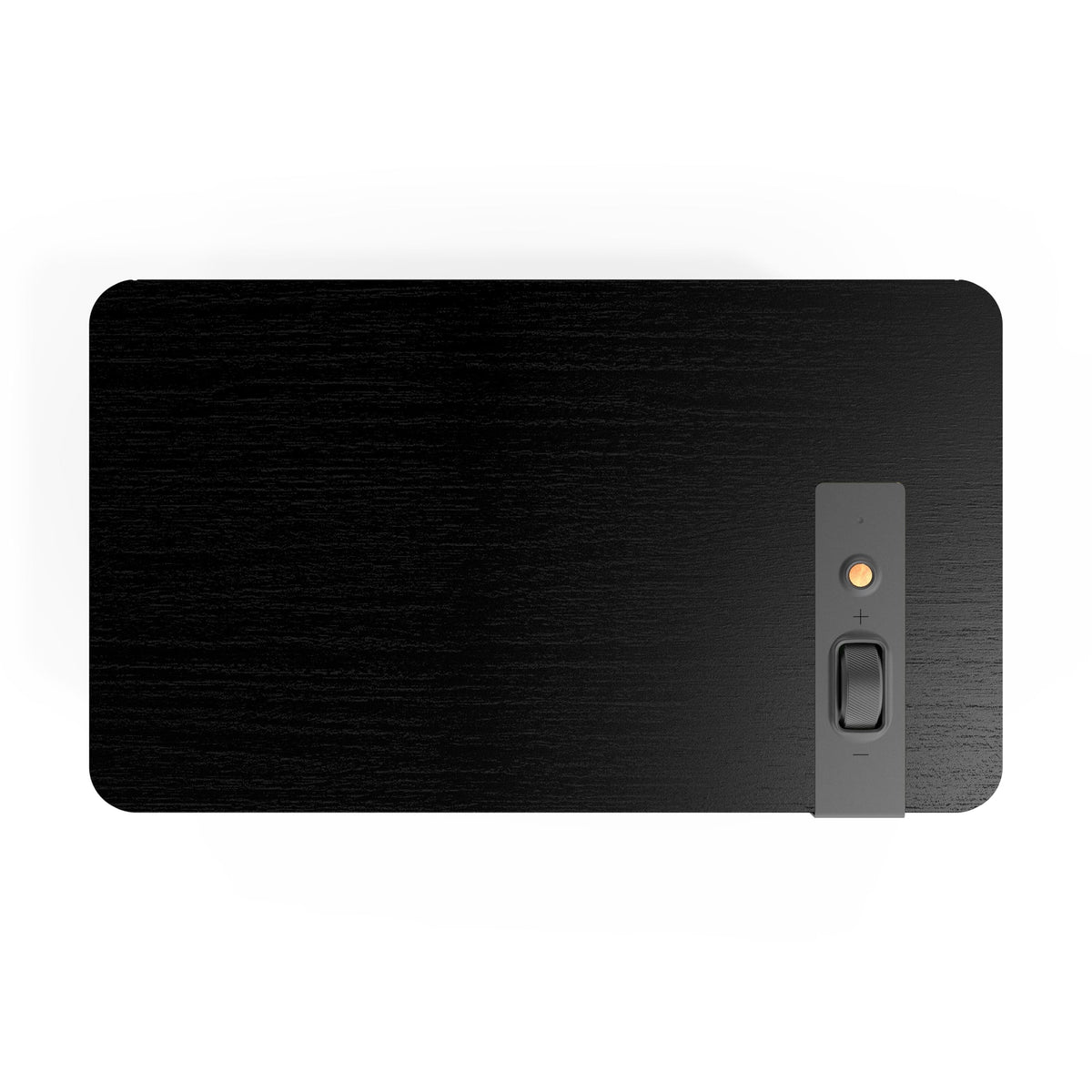 Tactile switches and knobs on The Three Plus for precise control