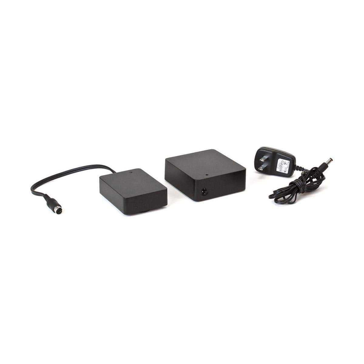 Klipsch WA-2 transmitter demonstrating easy plug-and-play setup for wireless bass.