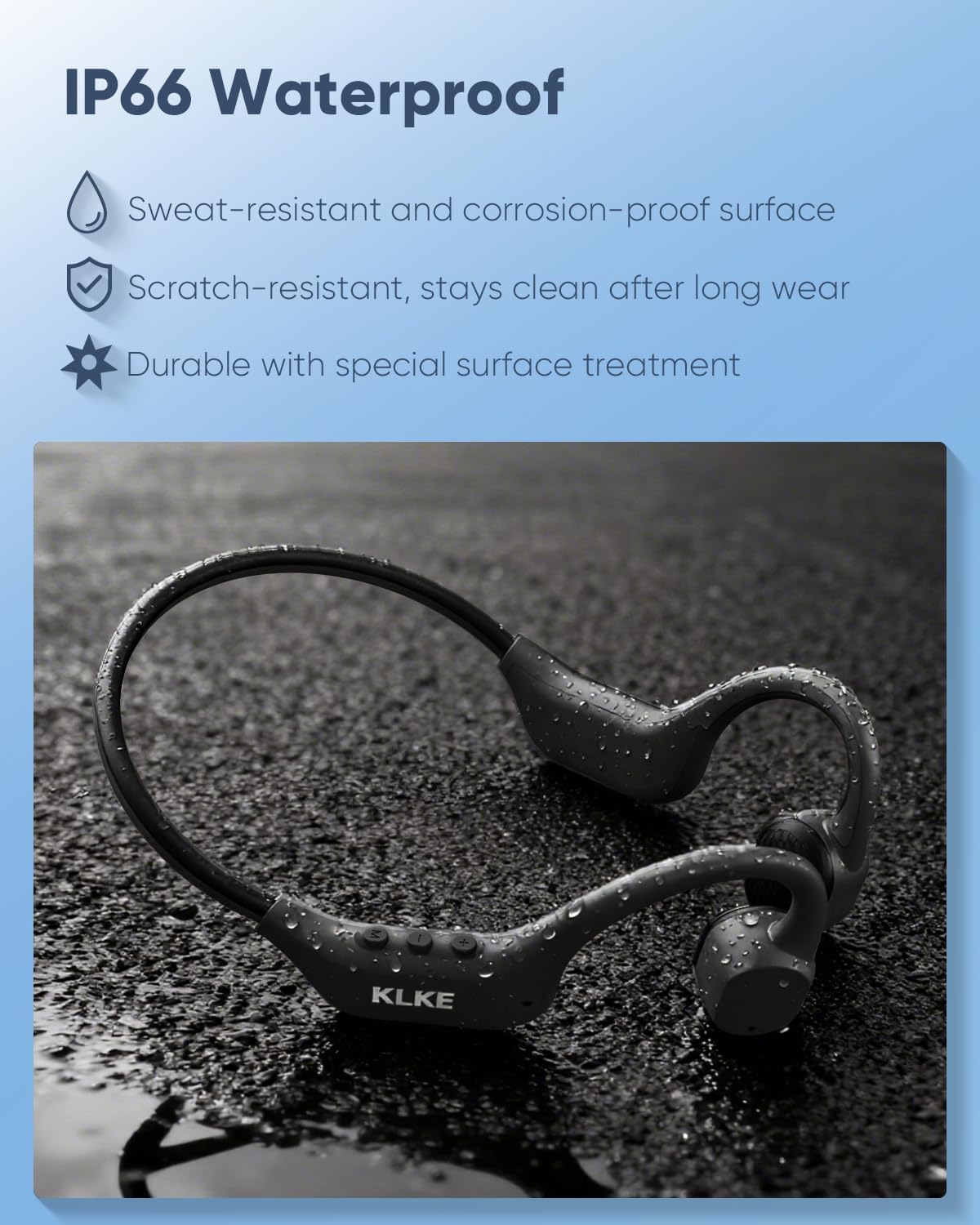 KLKE control buttons and microphone close-up, enables easy calls benefit