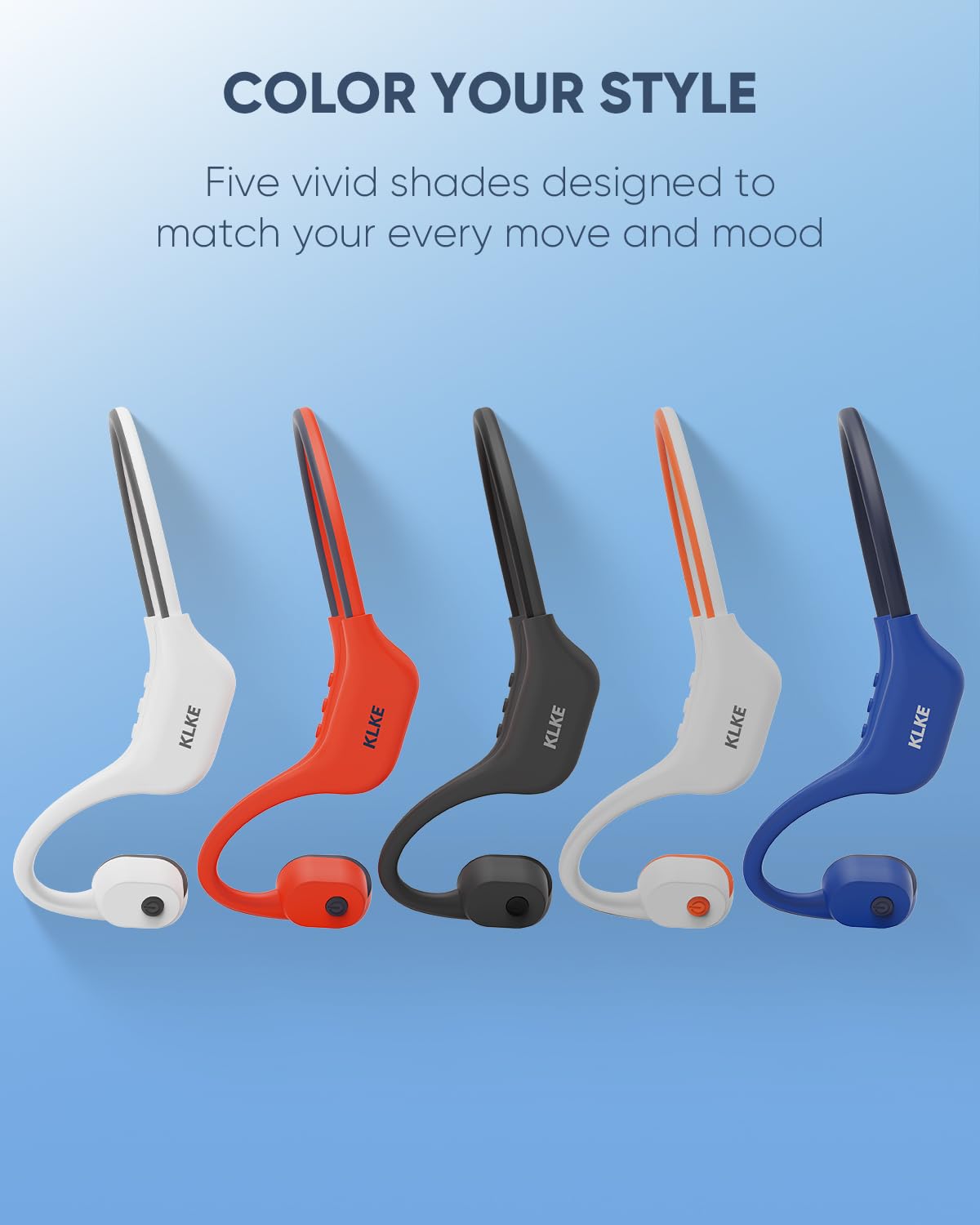 KLKE held in hand for scale, conveys compact lightweight portability benefit