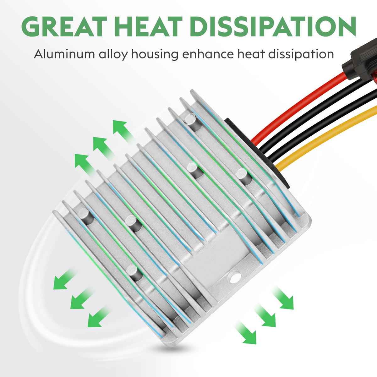 Klnuoxj buck converter high efficiency up to 95% reducing heat