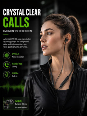Klokol neckband with Bluetooth 5.0 for stable wireless connections.