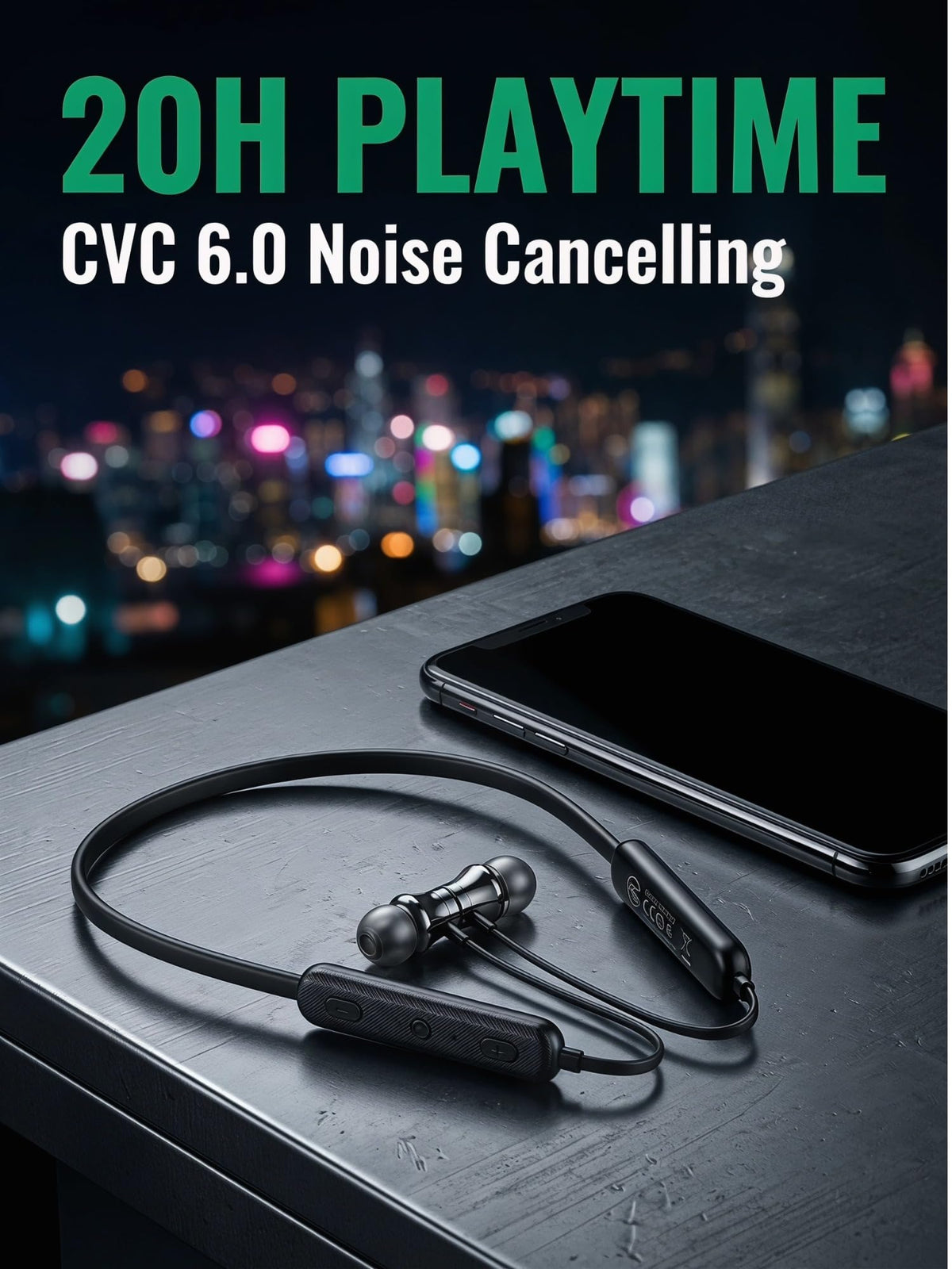 Klokol microphone close-up reduces background noise for calls