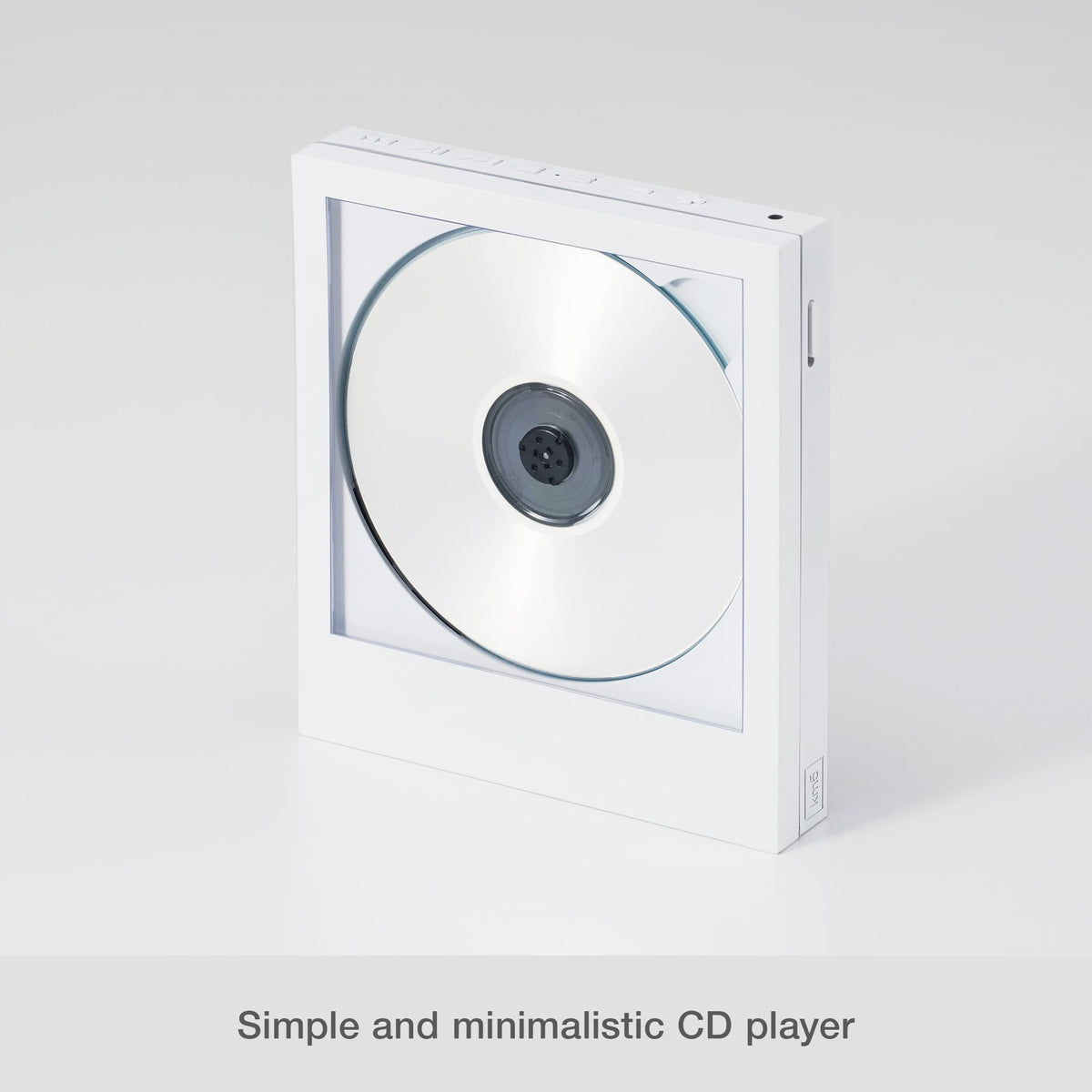 km5 CP1 wall-mount-ready design shown as decor-friendly listening