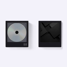 km5 CP1 black rechargeable Bluetooth CD player for on-the-go hi-fi listening.