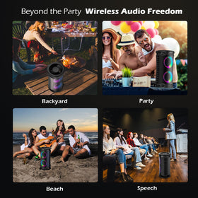 KMAG long battery life up to 15 hours of playback on a charge.