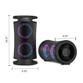 KMAG ideal for outdoor party scenarios like beach or camping.