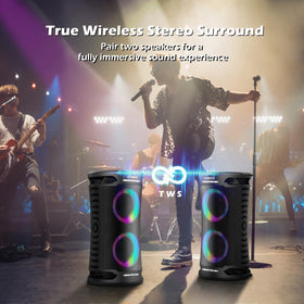 KMAG true wireless stereo setup for bigger, immersive sound.