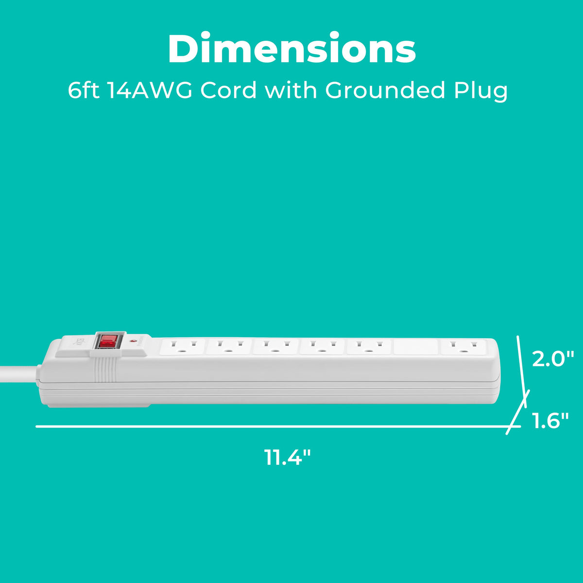 KMC surge protector outlets with adapter-spaced design for larger plugs
