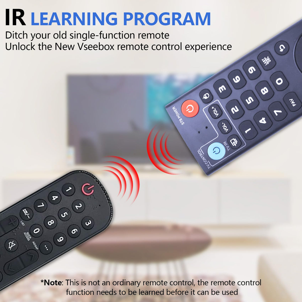 KMHGD V3 Pro remote buttons close-up with tactile feedback for quick commands.