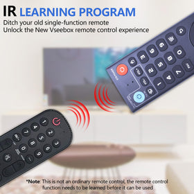 KMHGD V3 Pro remote buttons close-up with tactile feedback for quick commands.