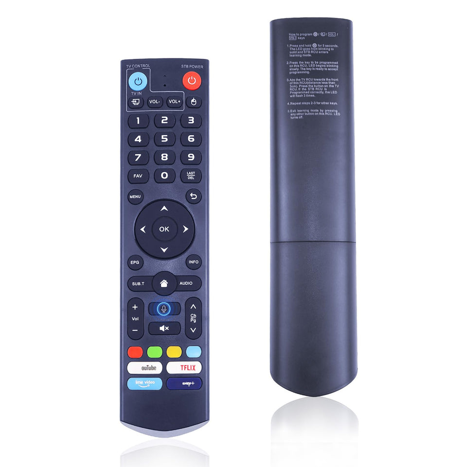 KMHGD V3 Pro remote front view for easy living-room control.