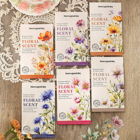 Knaid retro flower stickers make thoughtful gifts for crafters and journaling friends