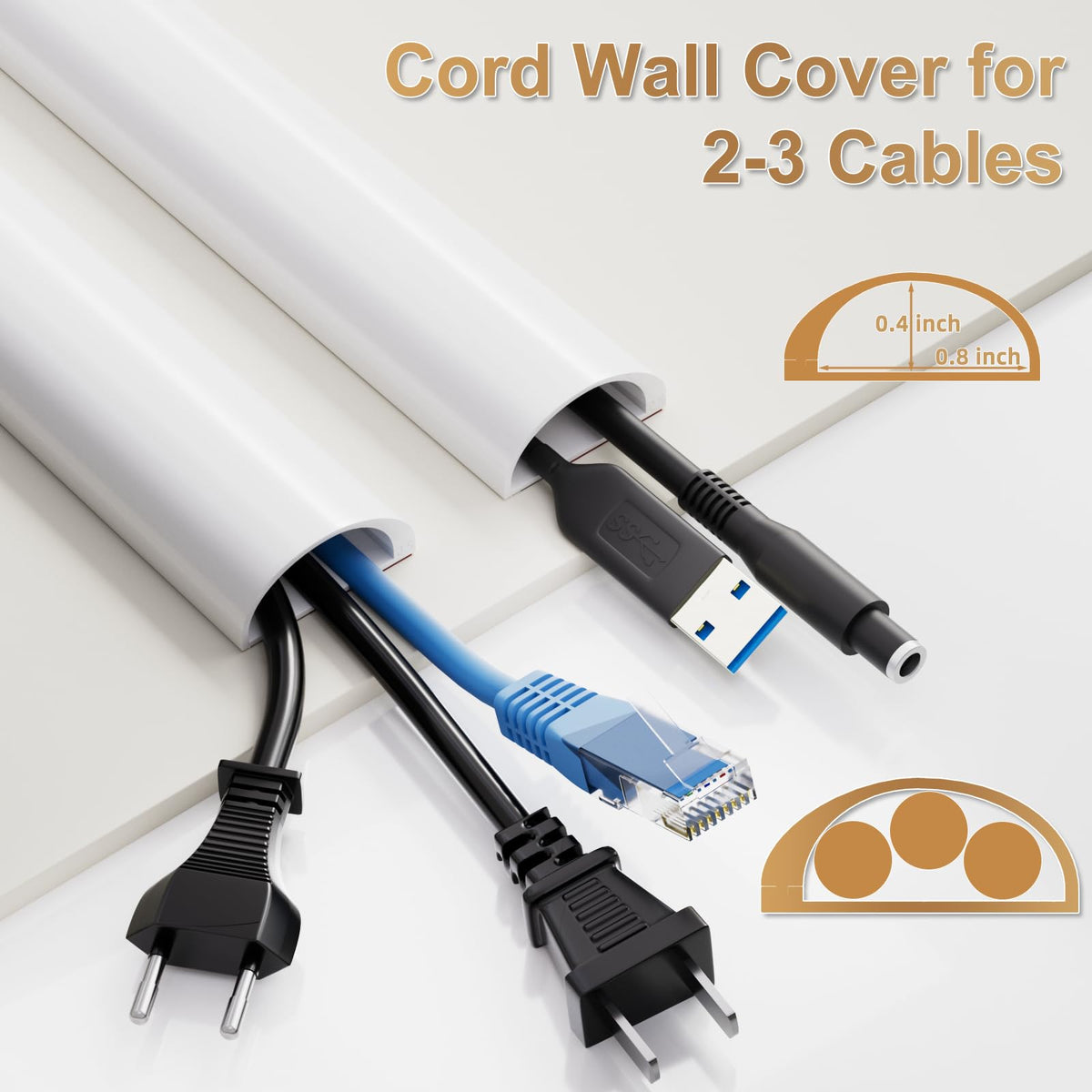 KNEELISA silicone cable concealer material offers flexible, flame-retardant protection.