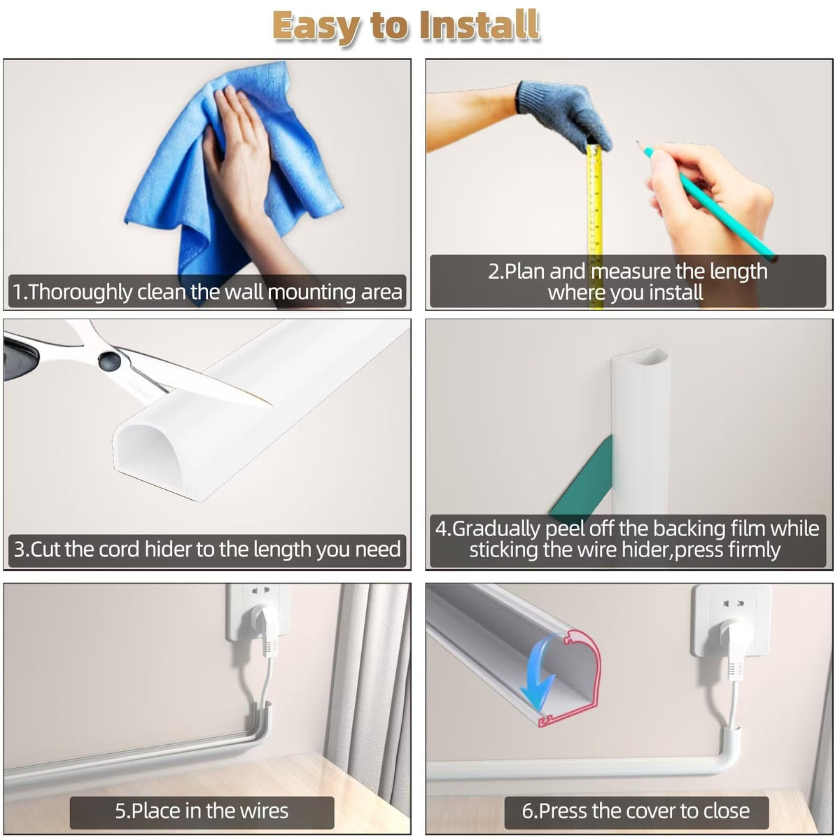 KNEELISA tidy and safe wires for family spaces