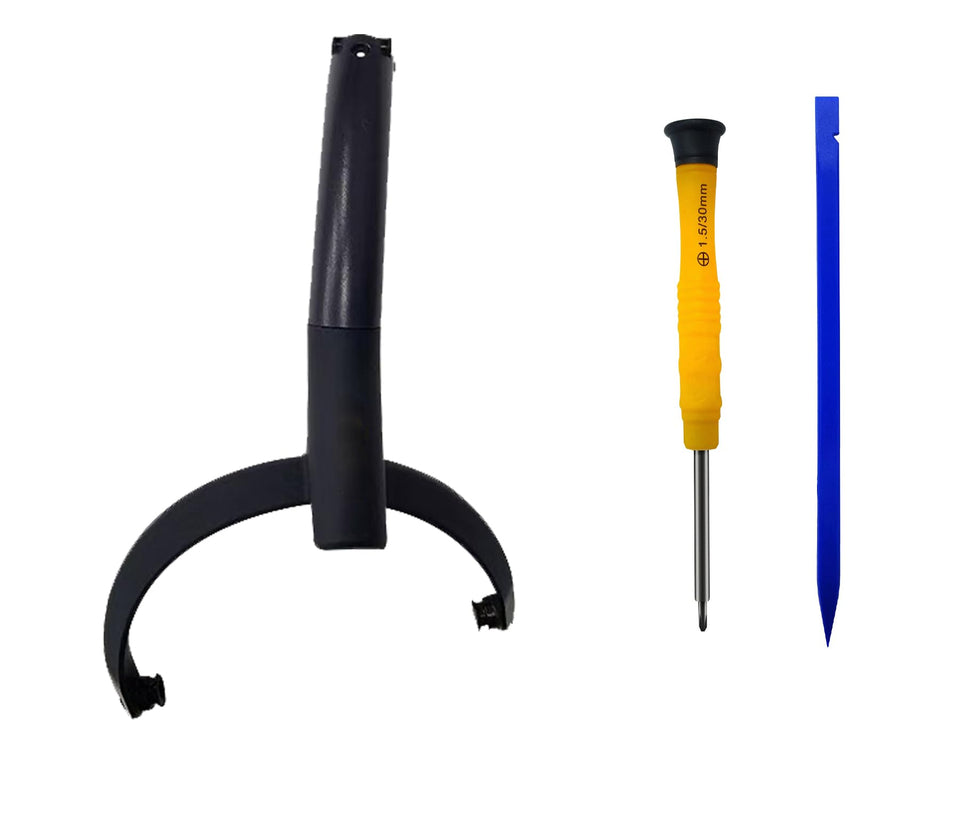 Knomix headband hanger bracket blue right front view for XM5 replacement