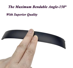 Knomix textured plastic headband detail highlighting durable material