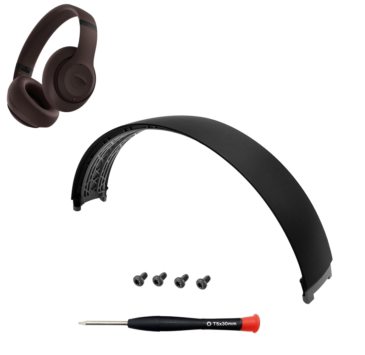 Knomix Studio Pro 2023 headband front view, durable replacement for Beats Studio Pro.