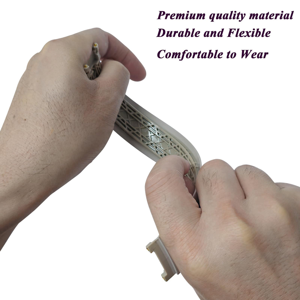 Knomix close-up of plastic texture and edge for durability reassurance