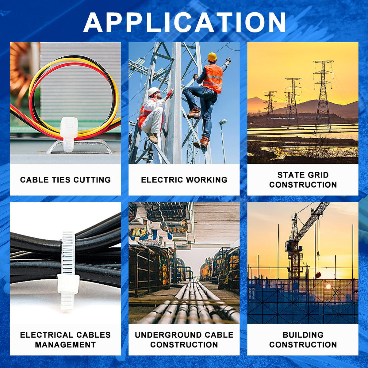 Knoweasy cable tie gun supports industrial use across electrical and construction projects.