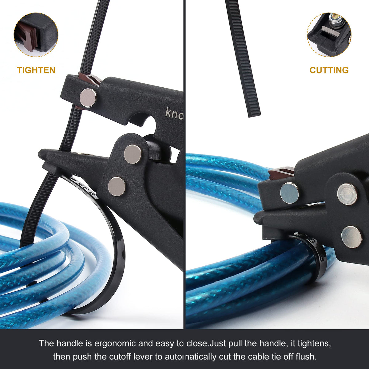 Knoweasy compact and durable design fits tight spaces easily