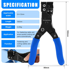 knoweasy close-up of jaws and mechanism highlighting precise grip and durability