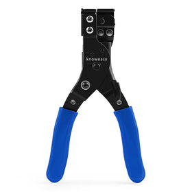 knoweasy front view of tool showing controls and benefits for fast tensioning