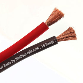 KnuKonceptz Kord OFC copper strands closeup highlights high-conductivity for clean audio