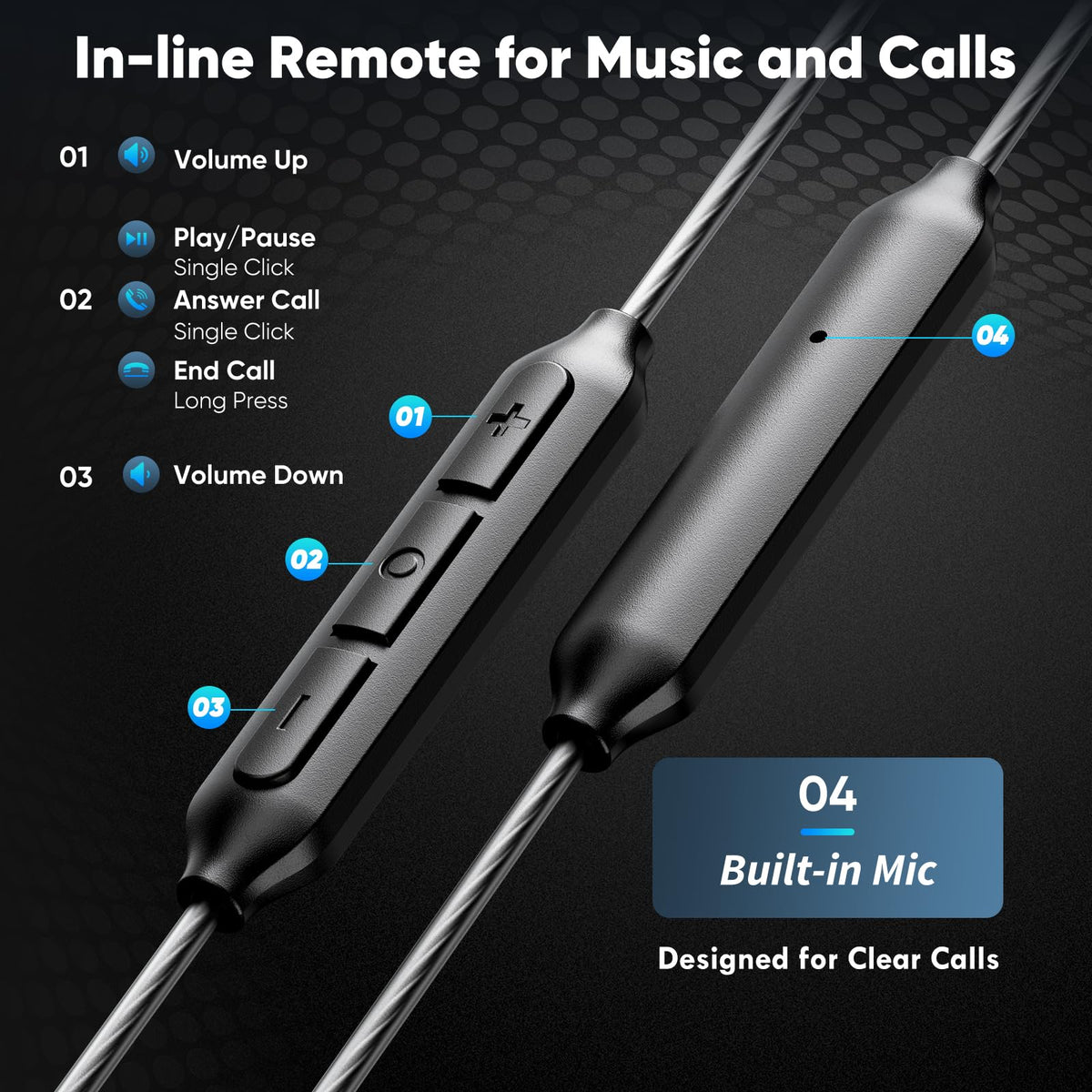 Koajim 710C noise-isolating fit reduces ambient sound for focus
