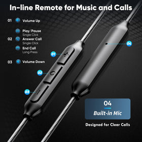 Koajim 710C noise-isolating fit reduces ambient sound for focus