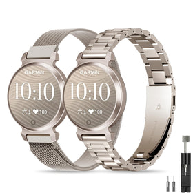 Koazon Lily 2 metal watch band with sleek mesh design for day-to-night wear.