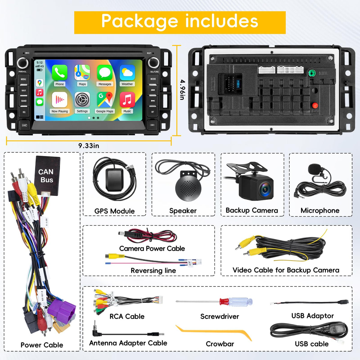 KOBANOICA Android 13 touchscreen interface delivers smooth app performance.