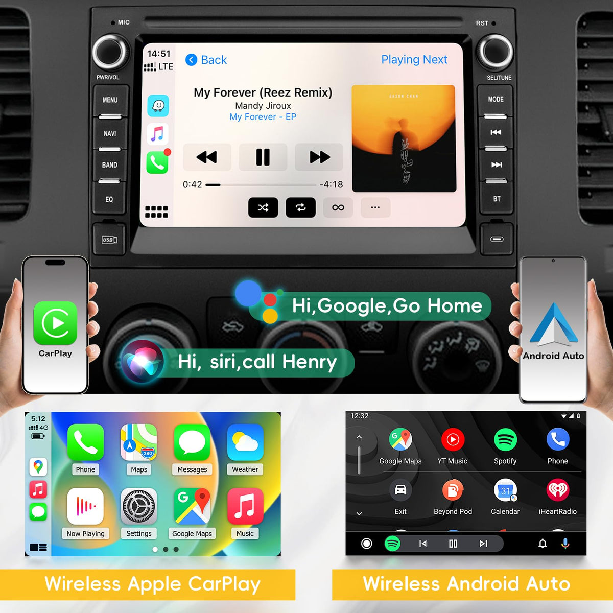 KOBANOICA GPS navigation with offline maps and WiFi keeps route planning simple.