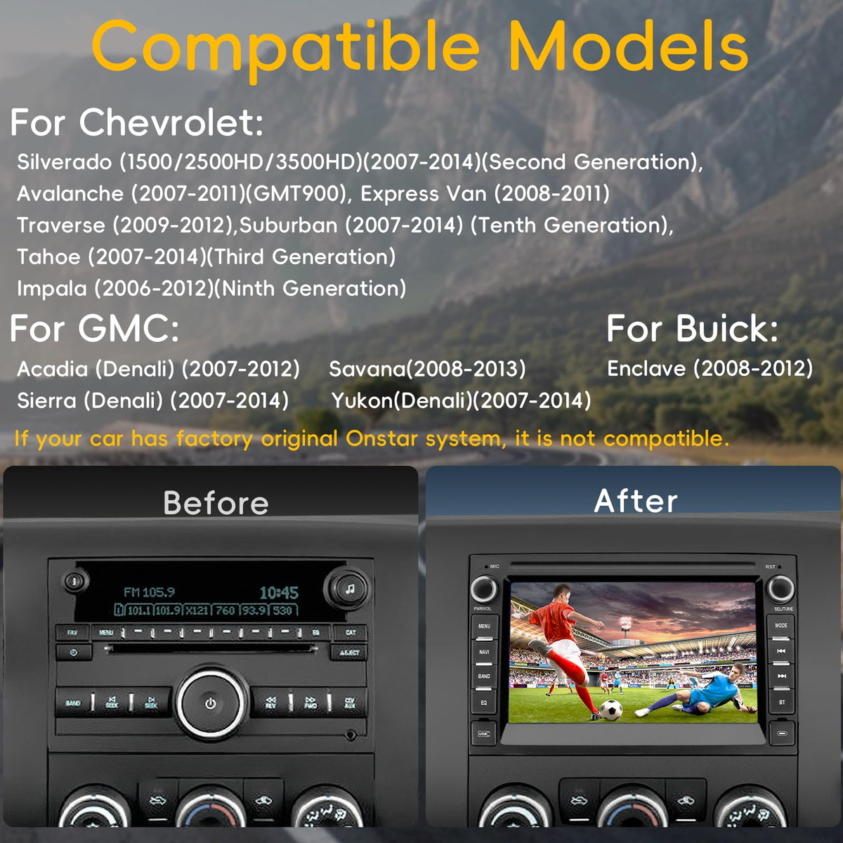 KOBANOICA wireless CarPlay and Android Auto enable seamless phone integration on the road.