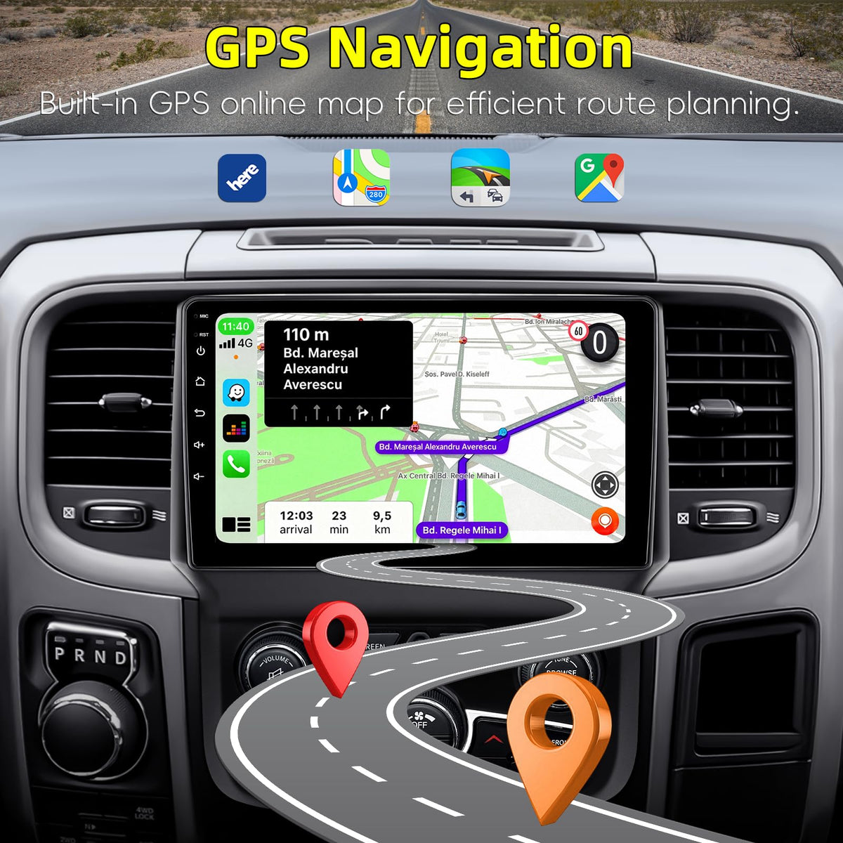 KOBANOICA Dodge Ram Bluetooth and SWC integration for safer, easier control