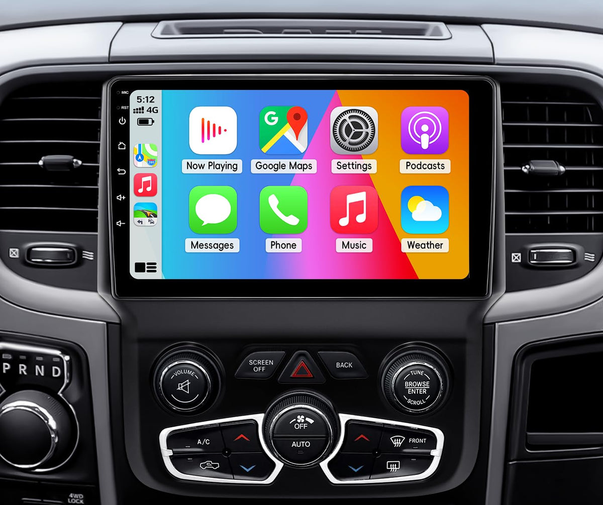 KOBANOICA Dodge Ram radio front panel for a seamless aftermarket upgrade