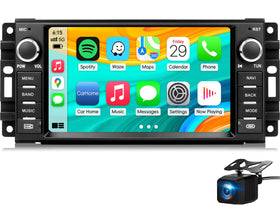 KOBANOICA front panel installed in Jeep Wrangler showing modern interface and easy upgrade