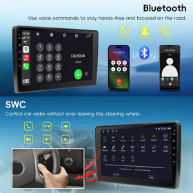 KOBANOICA showing steering wheel control integration keeping hands on the wheel