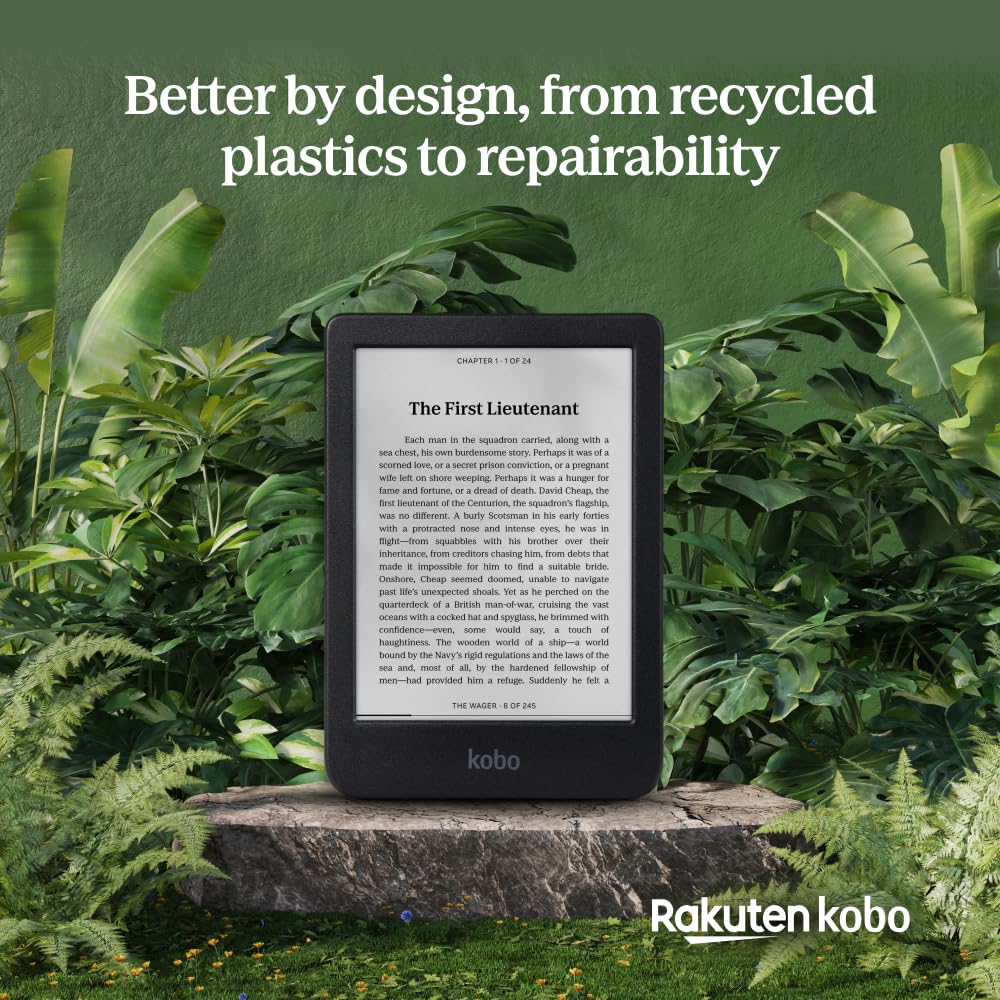 Kobo Clara BW supports audiobooks for immersive listening on the go