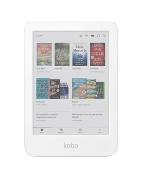 Kobo Clara Colour on a 6-inch Kaleido 3 display for vivid color reading