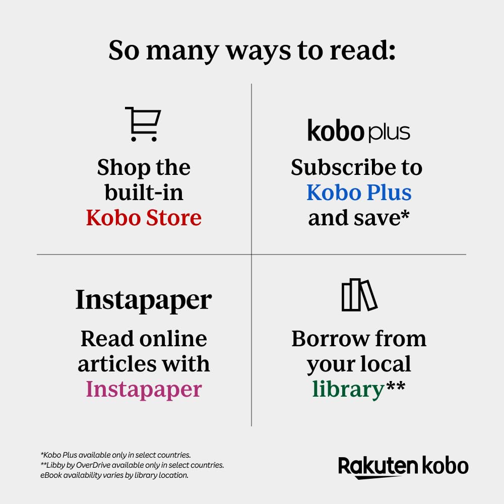OverDrive library borrowing integrated in Kobo Clara Colour