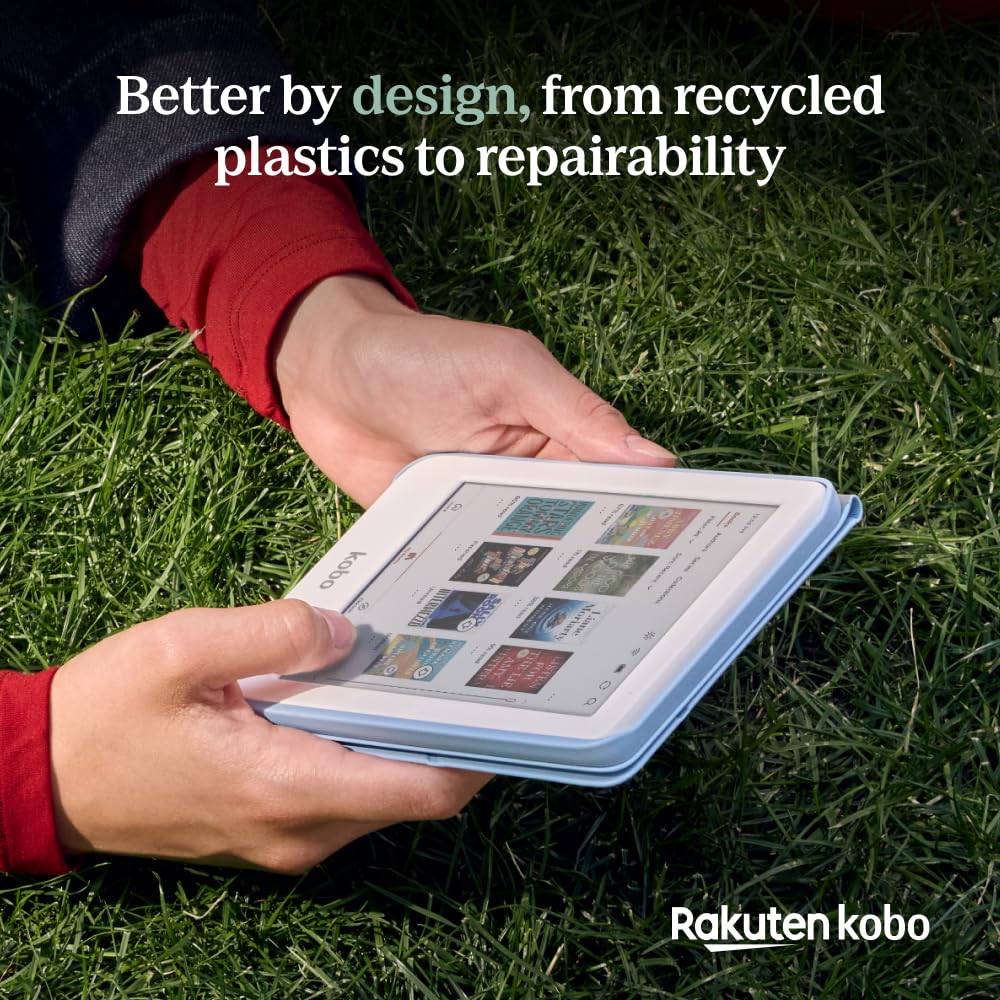 Kobo Clara Colour crafted with recycled and ocean-bound plastics
