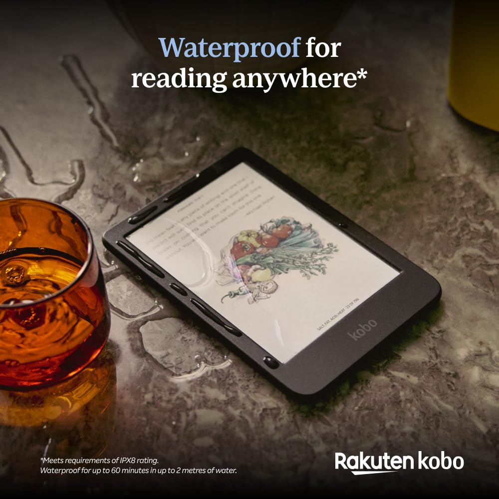Kobo Clara Colour with 16GB storage for thousands of titles